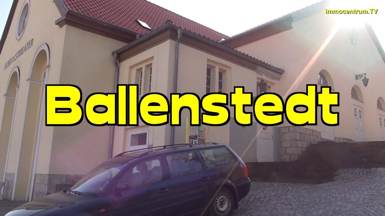 HARZ ! Ballenstedt am Nordharz - die Wiege Anhalts *Harzort am Nordharz in Sachsen-Anhalt