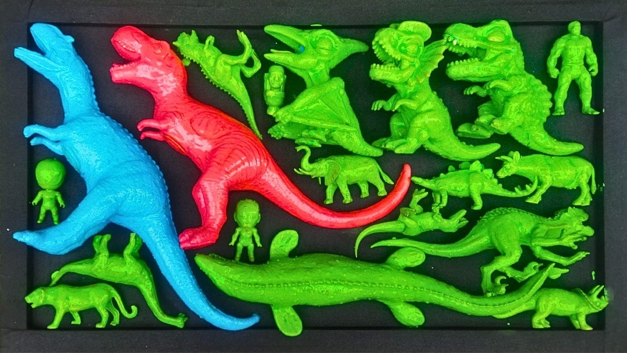 Dinosaurus Jurassic World Dominion: T-rex/Brachiosaurus/Skibidi/Spider-Man/KingKong/Tung Tung Sahur