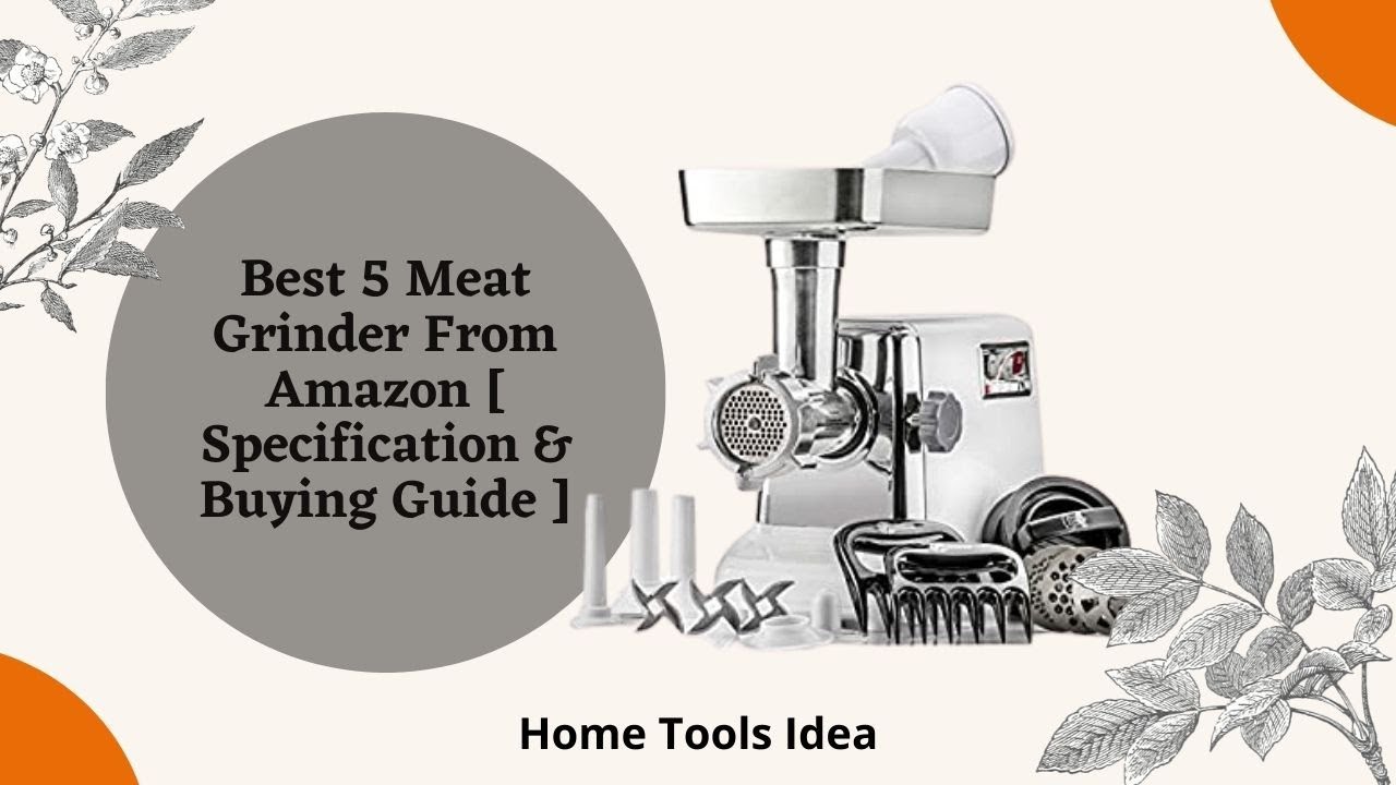 👀Top 5 Meat Grinder From Amazon [ Electric Meat Grinder & Buying Guide ]