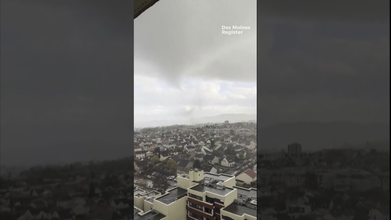 Tornado in France takes down three cranes, see eyewitness footage of deadly storm