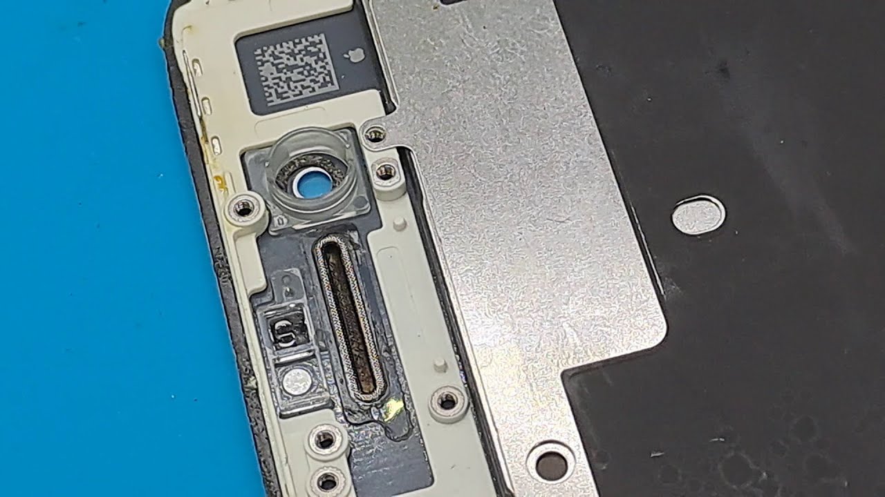 Замена передней камеры iPhone 7 и чистка динамика — пошаговое руководство