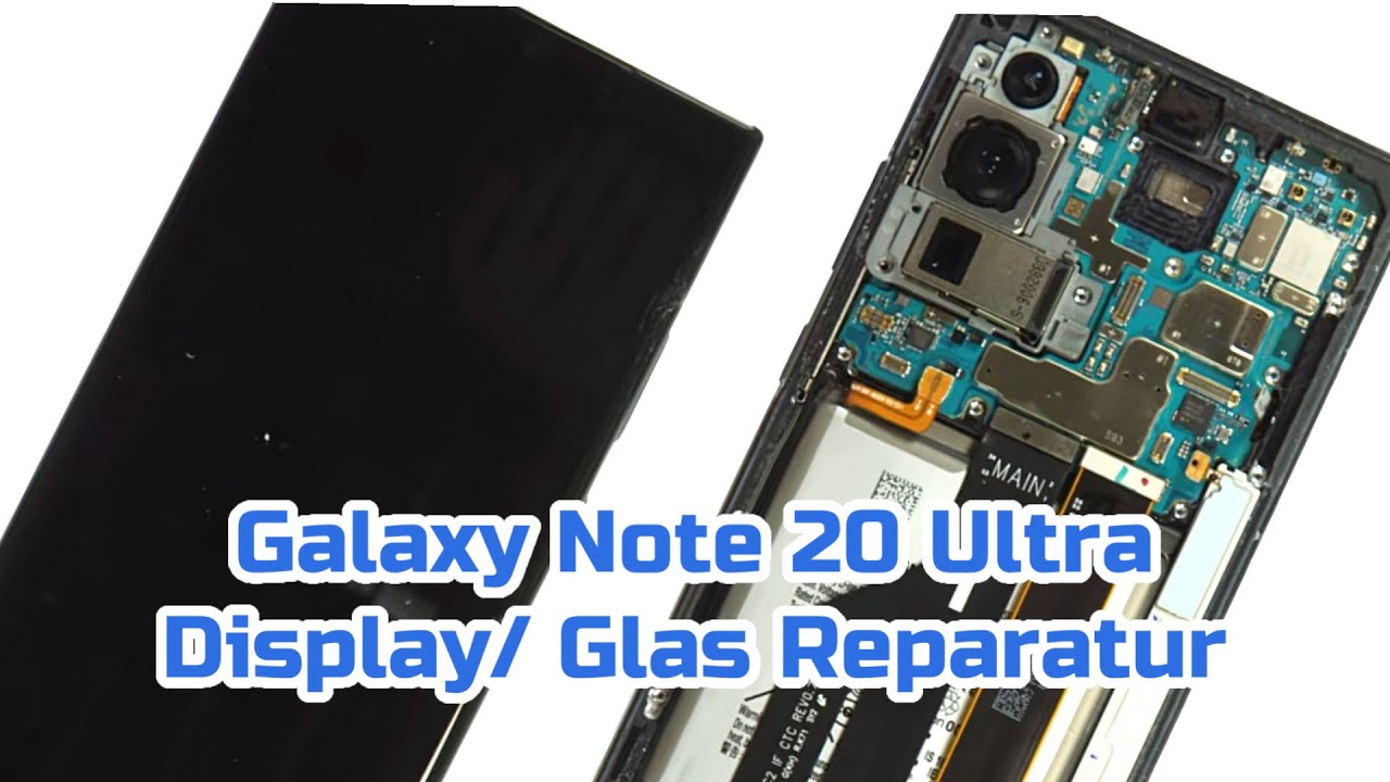 Galaxy Note 20 Ultra Display/ Glas - Wechsel Tausch Reparatur