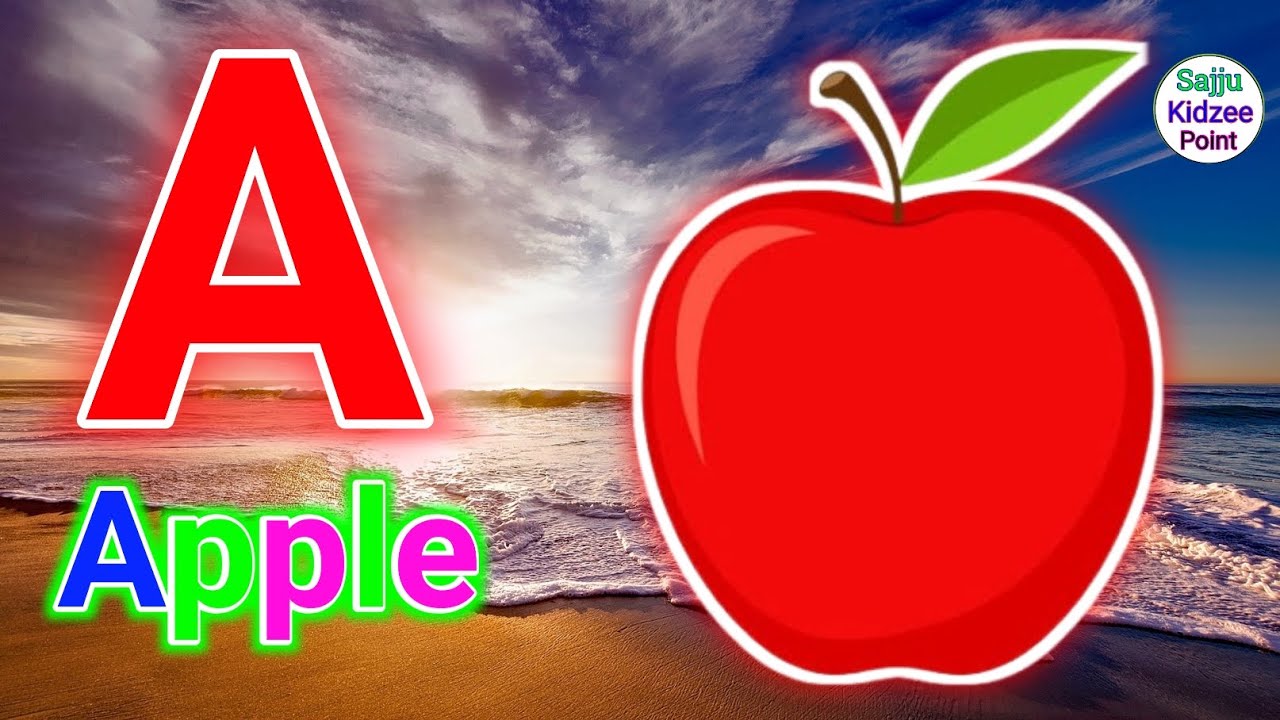 A for apple b for ball | Nursery rehymes | Abcd learning for children | Phonics songs, #kidssongs 