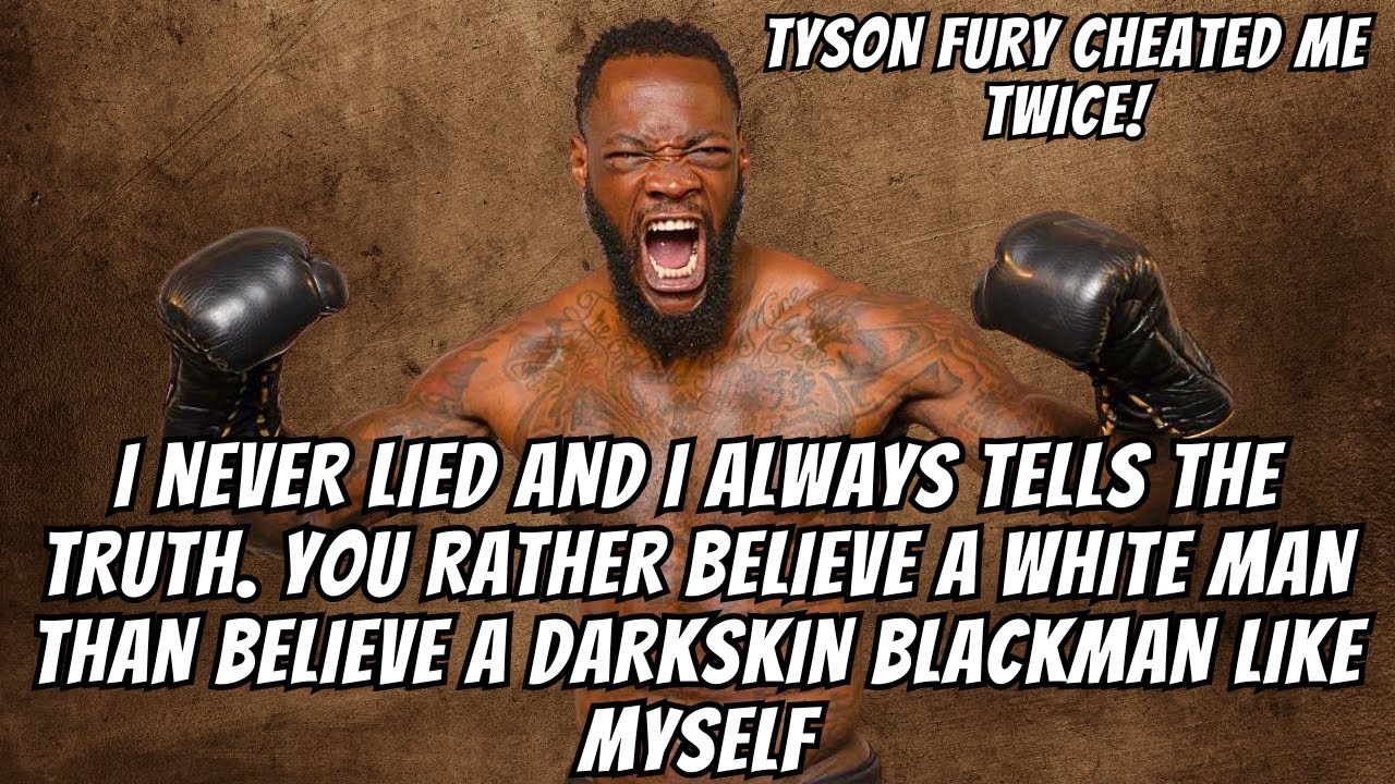 Deontay Wilder Storms Out Of Interview: Explodes After Tyson Fury Cheating Questions