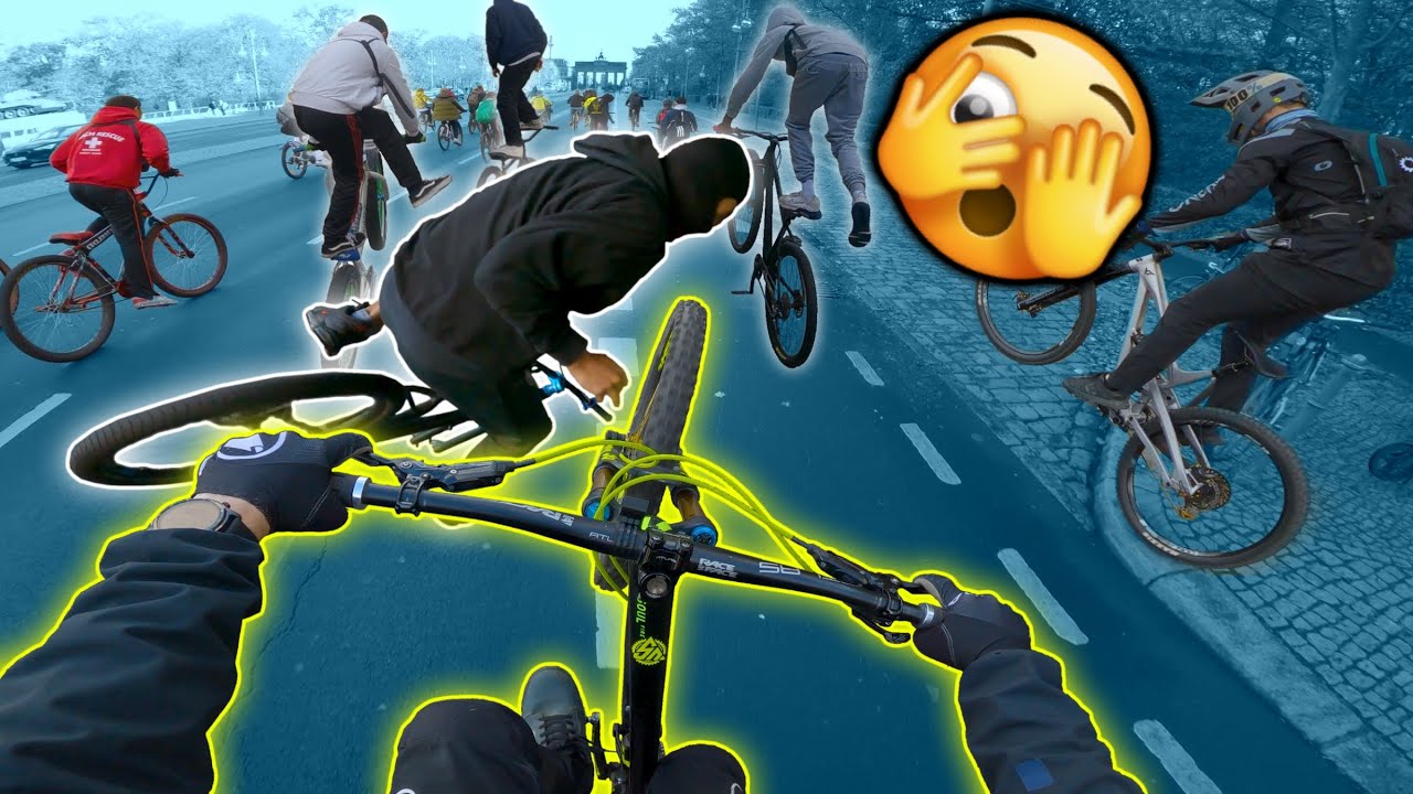 KOMPLETTE ESKALATION beim WHEELIE BIKEMEET in Berlin