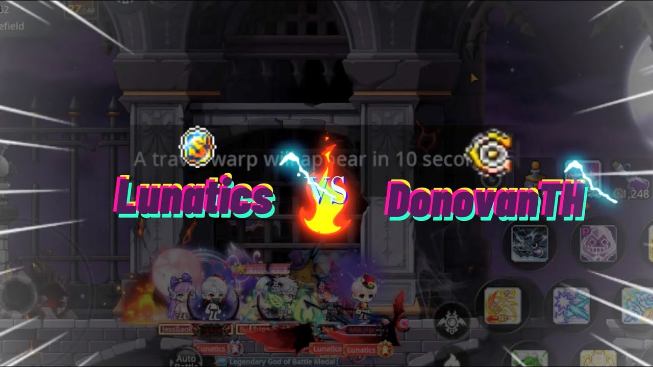 [MapleM] A2S Lunatics vs A2C DonovanTH Interfort Battle!