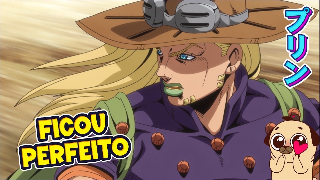 PURIN ANALISA O PRIMEIRO EPISODIO DE STEEL BALL RUN E SE ENCANTA COM A QUALIDADE