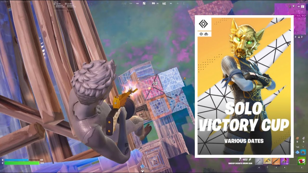 Solo Victory Cash Cup Highlights On Console KBM (PS5 120FPS)