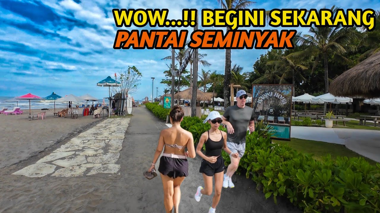 Damai Sekali di Pantai Seminyak Bali Sekarang