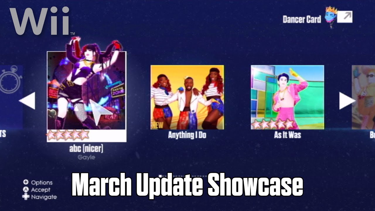 JUST DANCE 2023 EDITION Wii MOD - MARCH UPDATE SHOWCASE