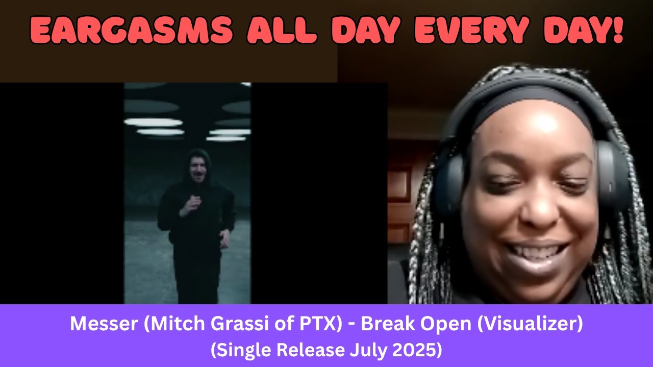 Pentaholic Reacts To: Messer (Mitch Grassi of PTX) - Break Open (Visualizer)