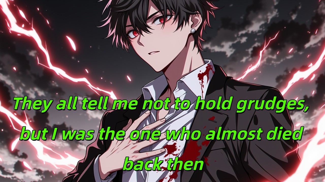 They all tell me not to hold grudges, but I was the one who almost died back then