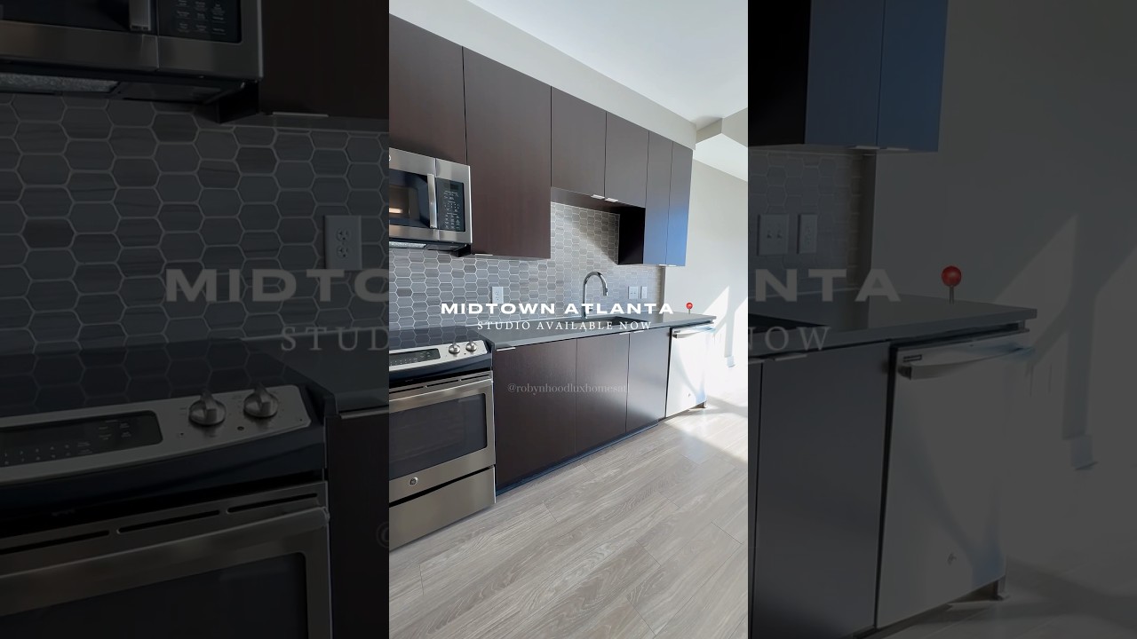 ATLANTA MIDTOWN 📍 STUDIO TOUR AVAILABLE NOW  #apartmenttour #atl