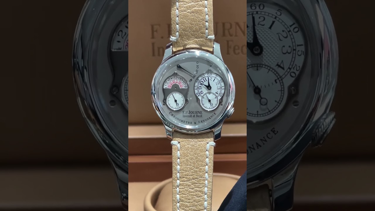 F. P. Journe Chronometre Resonance &ldquo;Parking Meter&rdquo; Platinum