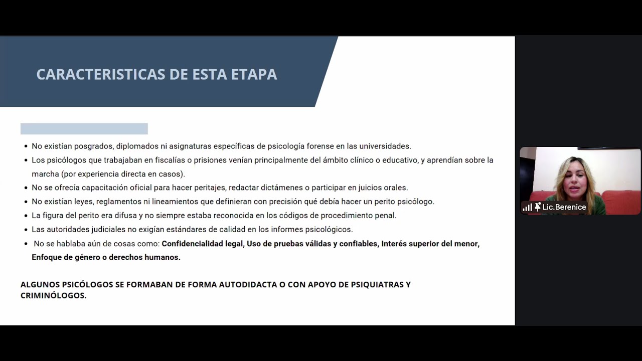 Clase 1 𝗘𝗹𝗮𝗯𝗼𝗿𝗮𝗰𝗶ó𝗻 𝗱𝗲𝗹 𝗶𝗻𝗳𝗼𝗿𝗺𝗲 𝗽𝗲𝗿𝗶𝗰𝗶𝗮𝗹 𝗽𝘀𝗶𝗰𝗼𝗹ó𝗴𝗶𝗰𝗼 𝗶𝗻𝗳�