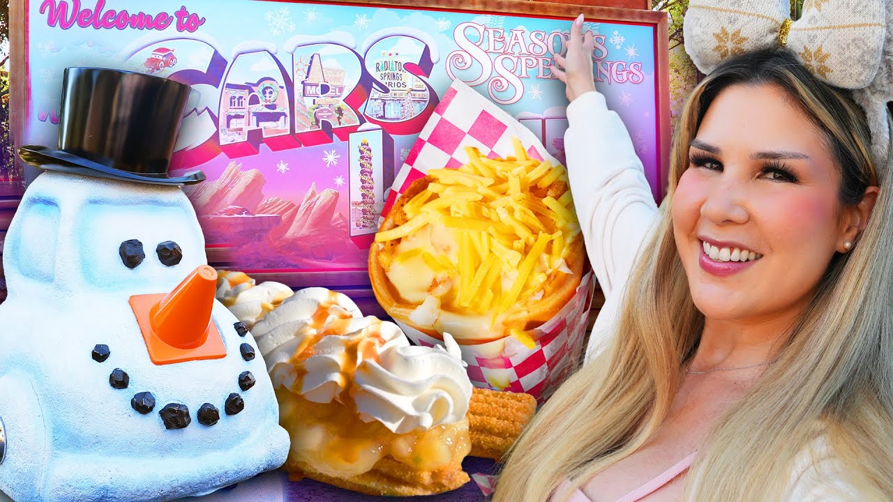 Fun Day in Cars Land! Trying Some Amazing Food Picks, Entertainment & Relaxing! Disneyland Vlog 2025