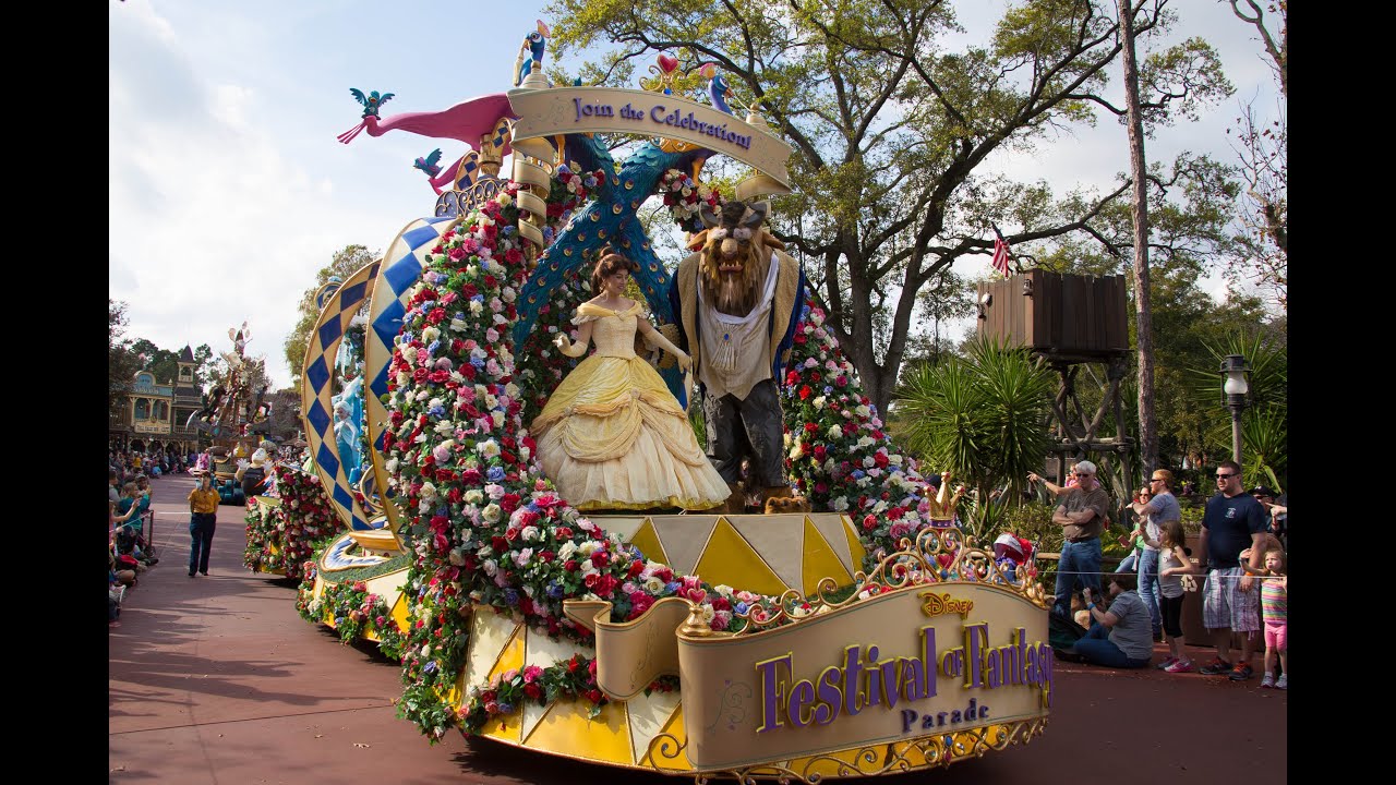 Festival of Fantasy Parade - Disney World Magic Kingdom Jan. 2015