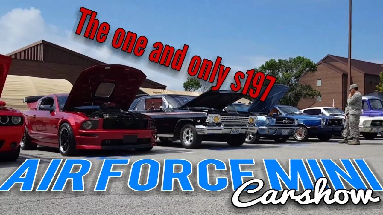 Whiteman AFB Mini car show