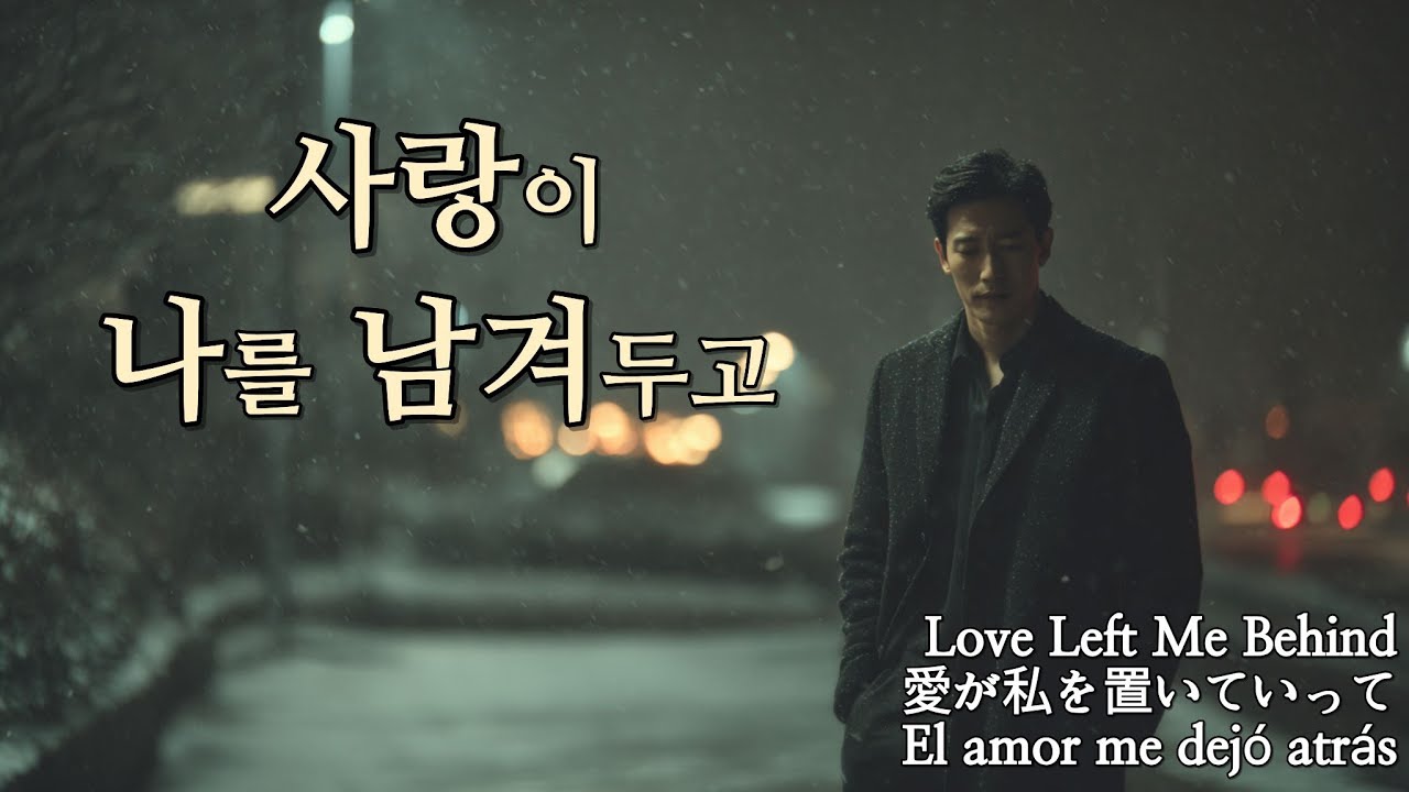 사랑이 나를 남겨두고 💔 (Love Left Me Behind / 愛が私を置いていって) Emotional Korean Ballad · Sad Love Story
