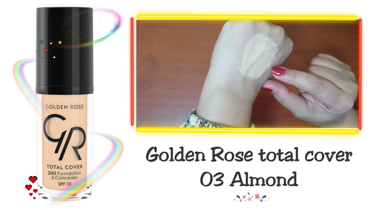 ريفيو فاونديشن غولدن روز توتال كفر GOLDEN ROSE TOTAL COVER