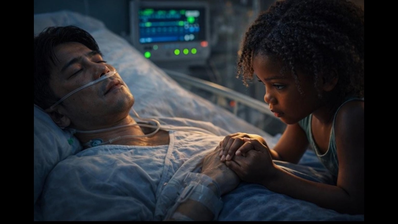Doctors Declared the Korean Mafia Boss Gone — Until a Little Black Girl Held His Hand All Night