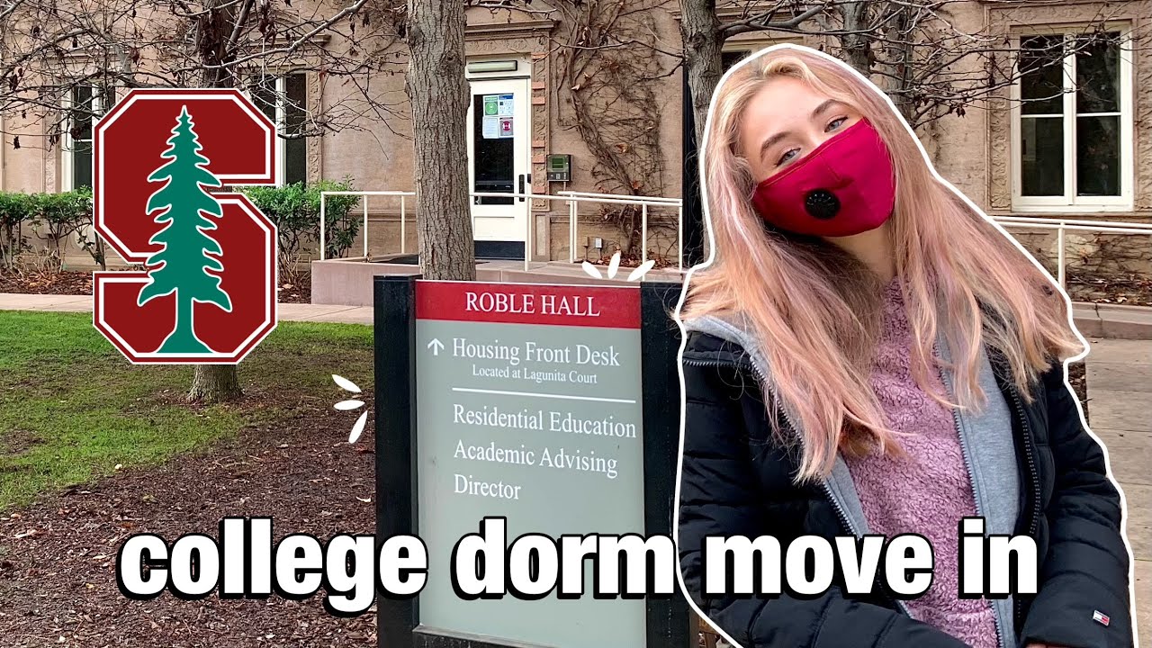 My First Day at Stanford! (College Move In Vlog)
