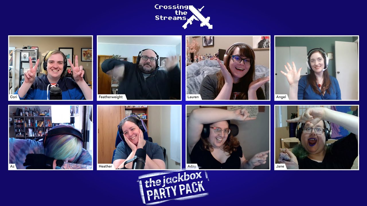 Jackbox - drawing games || Crossing the Streams 2024-04-08