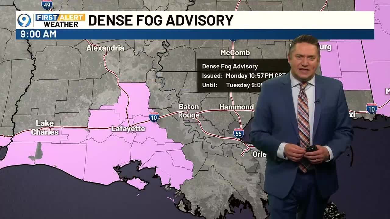 FIRST ALERT 9 A.M. FORECAST: Tuesday, Feb. 10