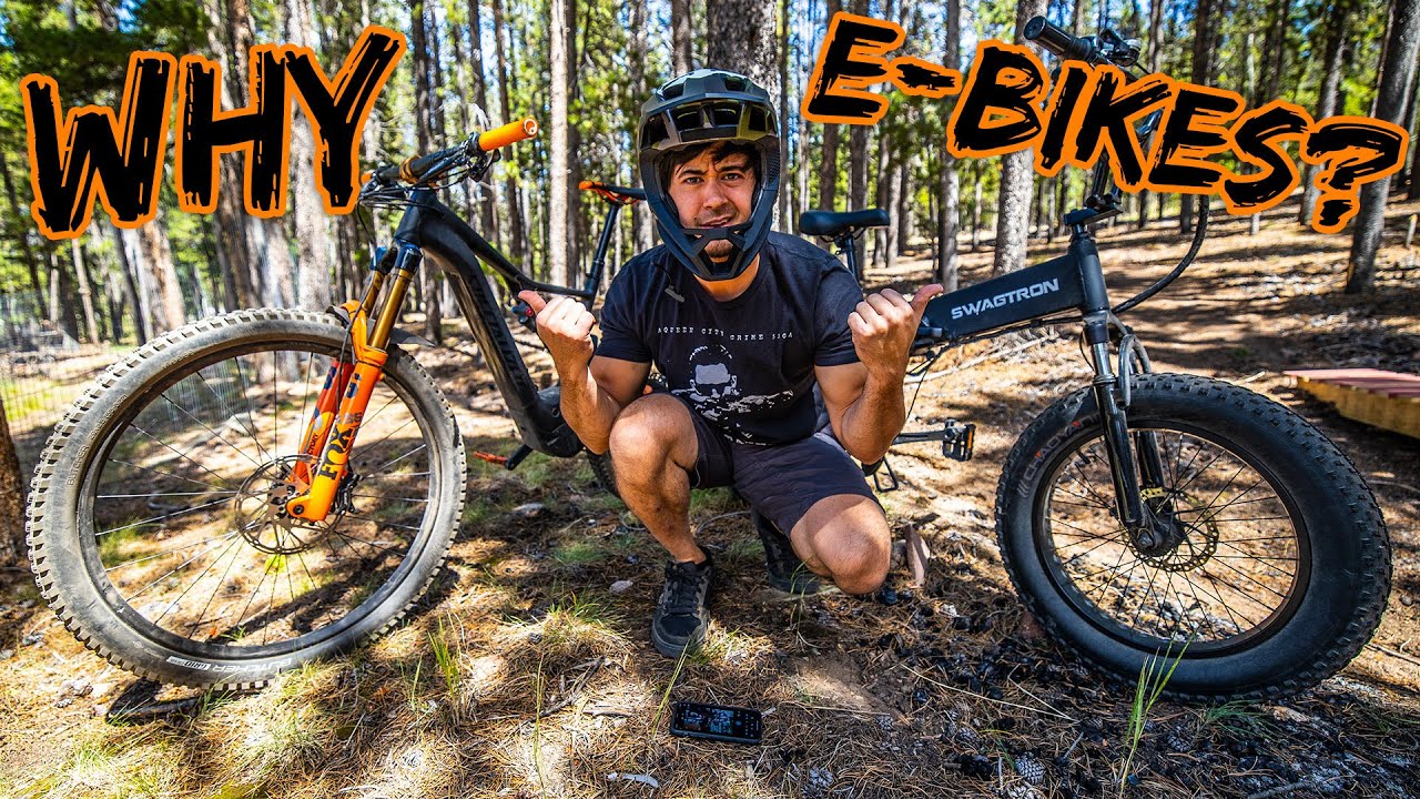 WHY RIDE E-BIKES? Is An EMTB Better Than A Regular Mountain Bike?