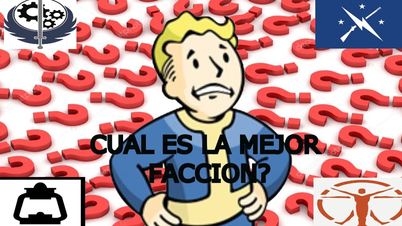 fallout 4 -¿CUAL ES LA MEJOR FACCION?