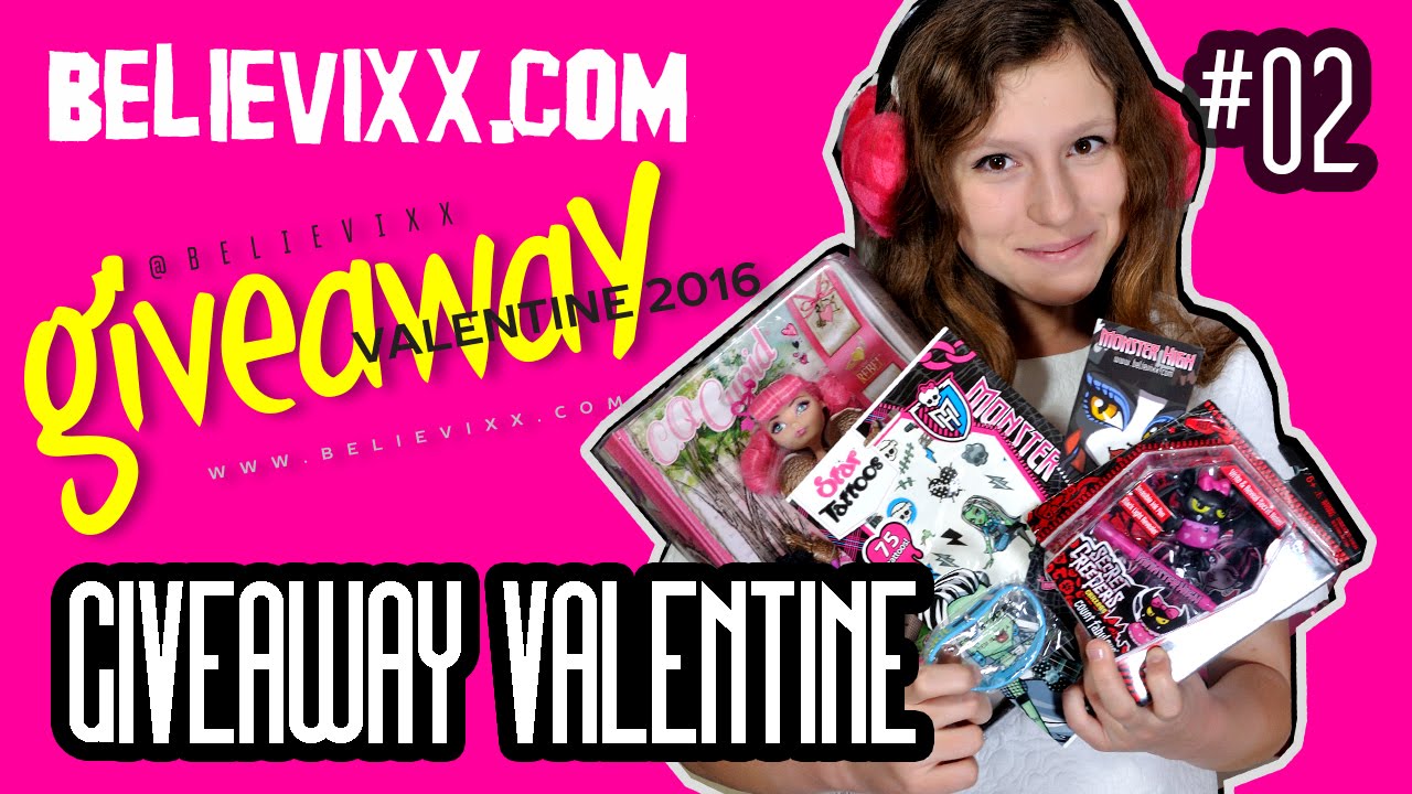 ЗАВЕРШЁН/GIVEAWAY VALENTINE 2016 на куклы Монстер Хай Monster High Школа Монстров ГИВЭВЕЙ розыгрыш