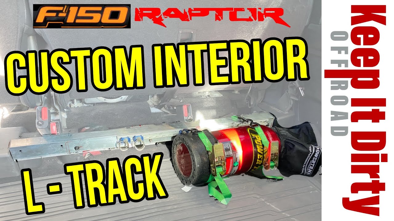 Ford F150 / Raptor Custom Interior L-Track Bar