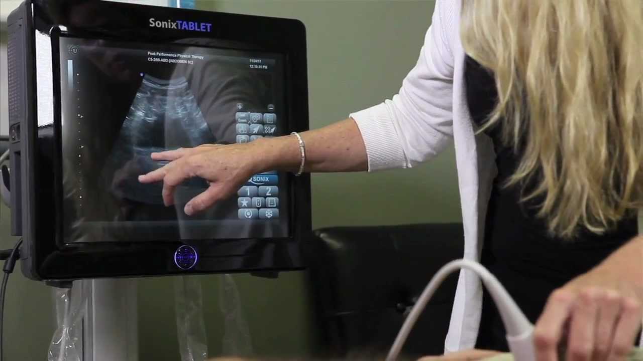 How ultrasound was used to find and treat an old, nagging injury in a hockey player.