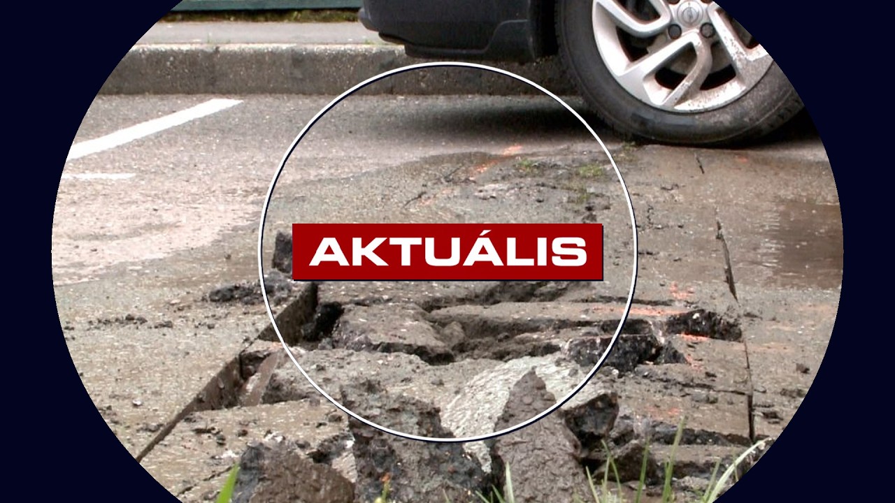 Fagy és olvadás okozta a kátyúkat- már javítják az utakat - Aktuális 2026.02.19
