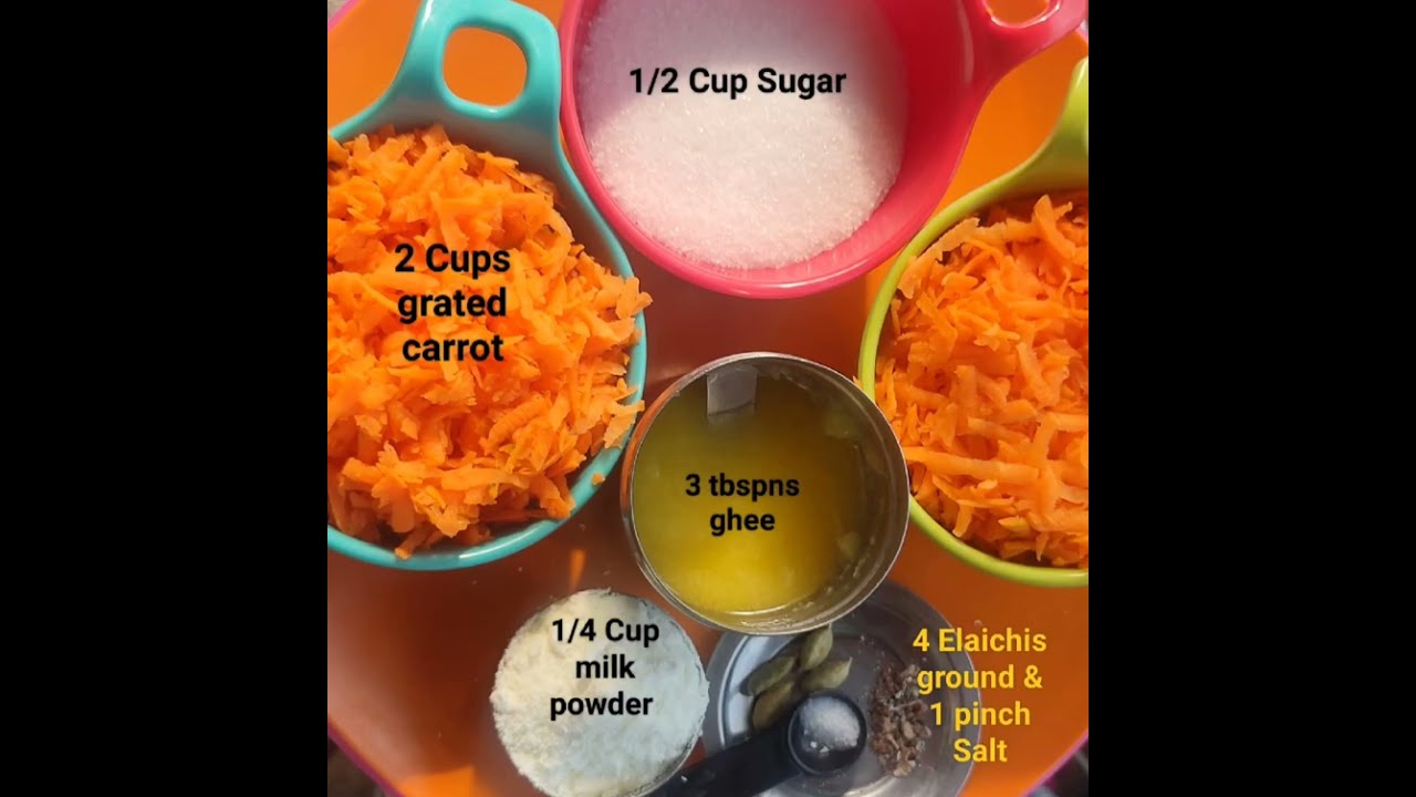 OPOS Gajar Halwa in 5 Minutes