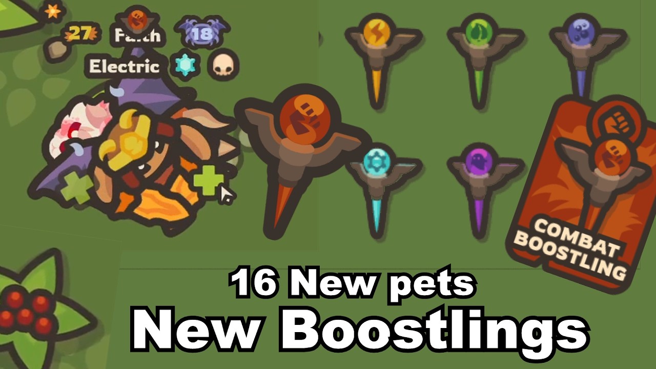 Taming.io - 16 NEW PETS - Boostlings update