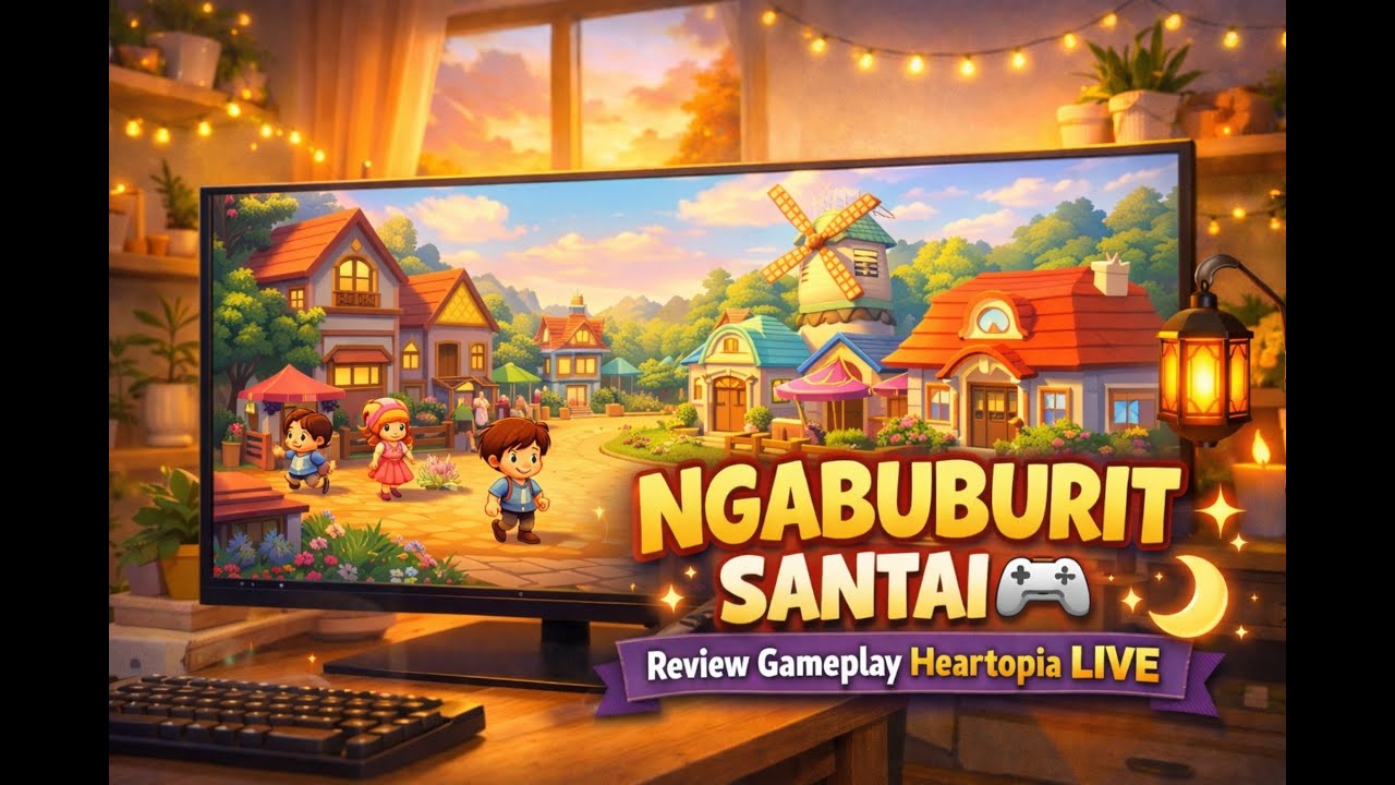 🌸 AKHIRNYA MAIN! Review & Gameplay Heartopia: Game Simulasi Paling Cozy Tahun Ini!