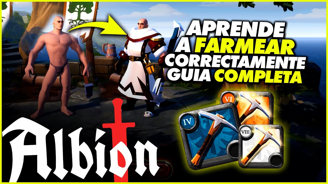 COMO FARMEAR SIN MORIR EN EL INTENTO | GUÍA COMPLETA 🥵🔥 Albion Online Español
