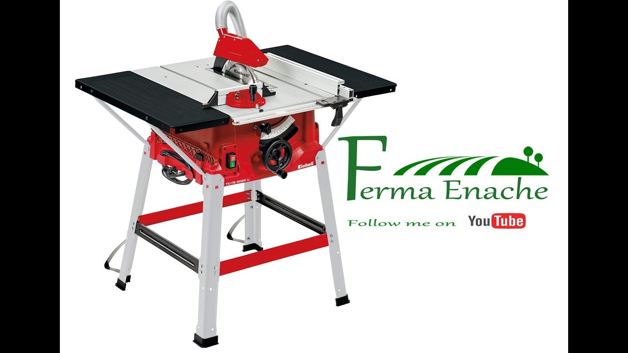EP:002 Fierastrau circular cu masa Einhell TC TS 2025 U
