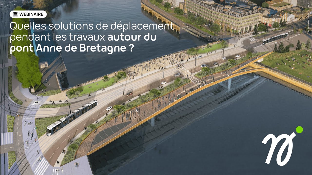 Quelles solutions de déplacement pendant les travaux autour du pont Anne de Bretagne ?