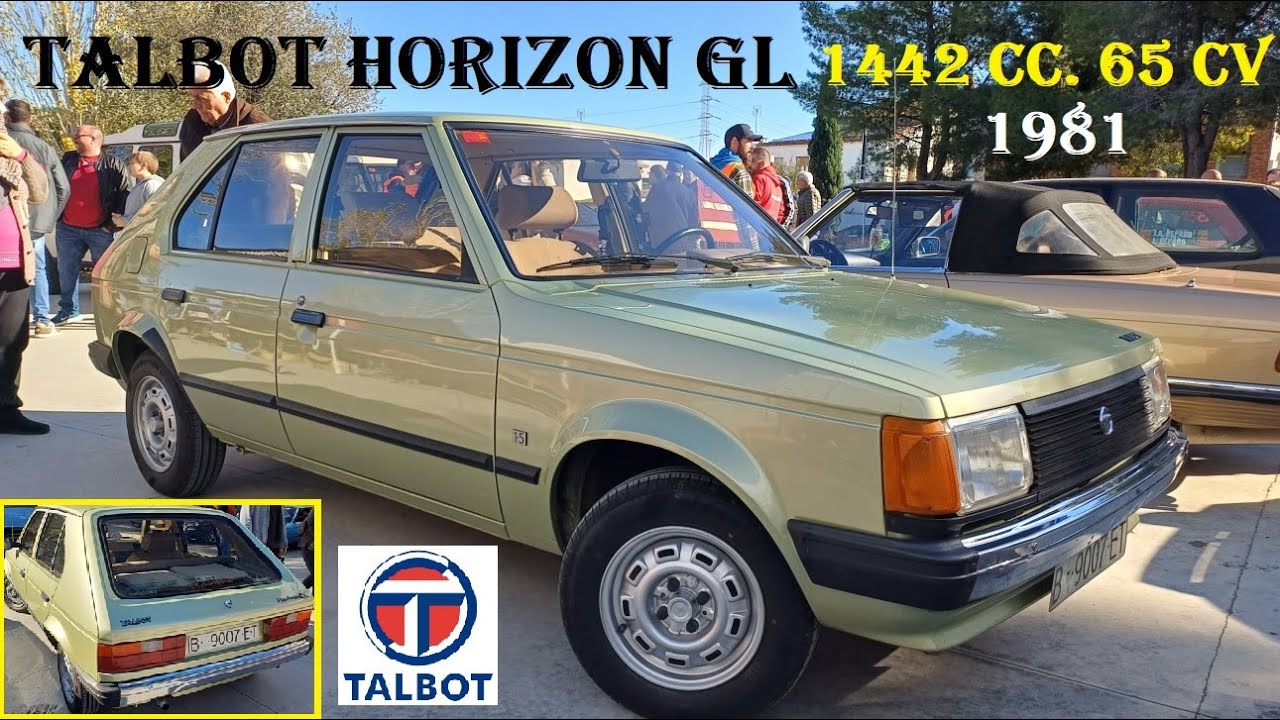 ✅️Talbot Horizon 1.5 GL 52000 Km. Coche del año en España en 1981. #talbothorizon #simcahorizon