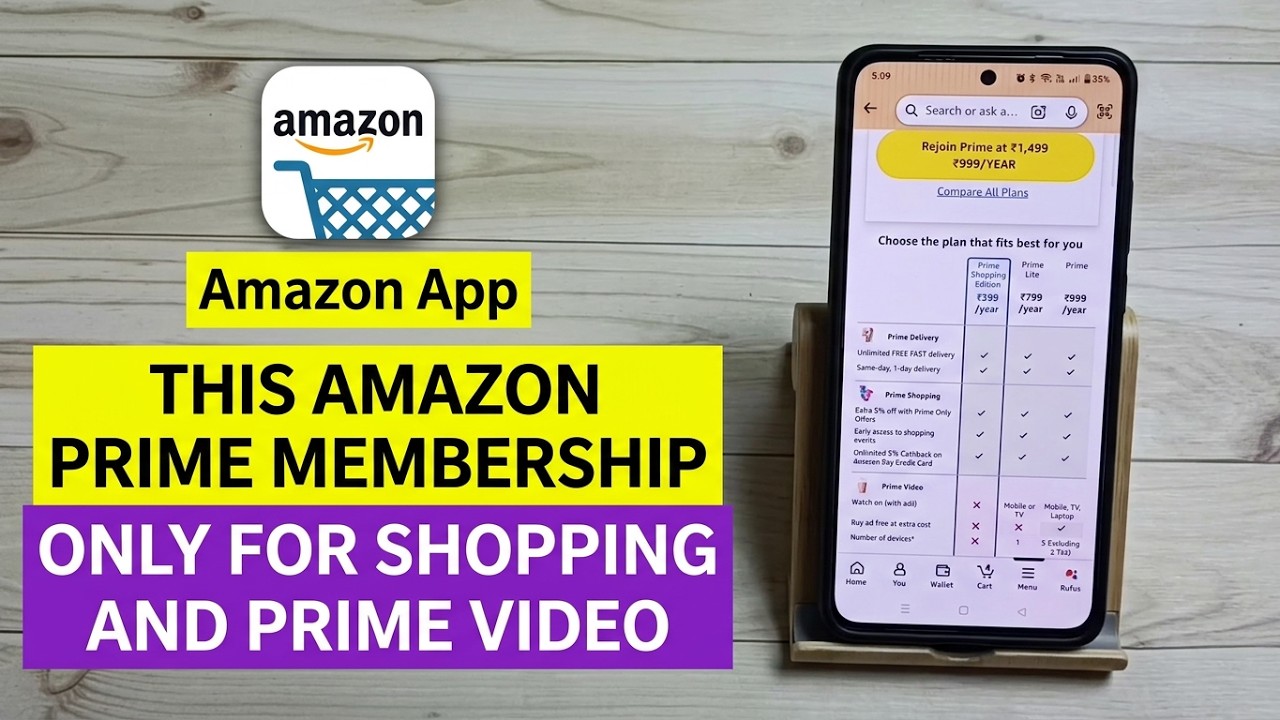 Оформите подписку Amazon Prime только для покупок и Prime Video