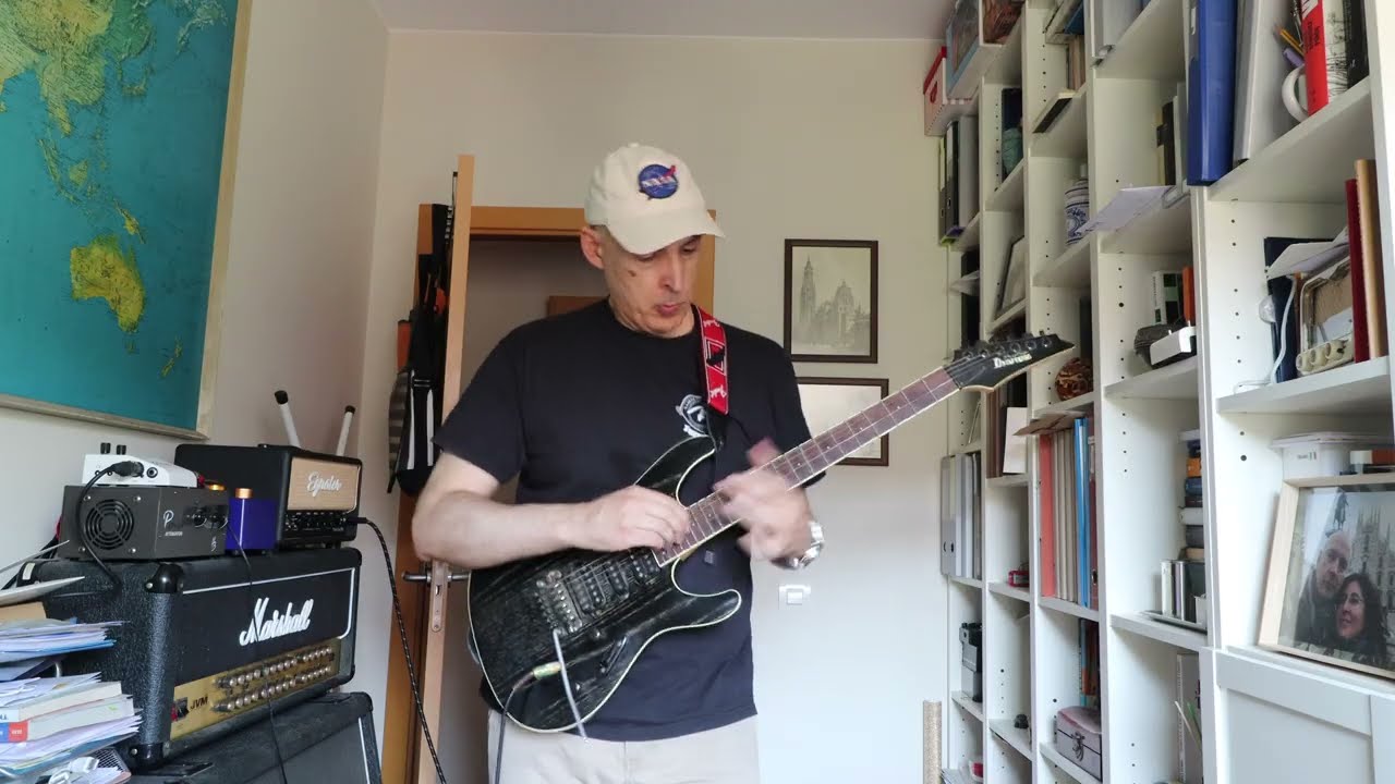 Ain't talkin bout love  Van Halen cover 4K with Egnater Tweaker 15 amp