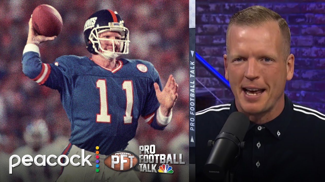 Chris Simms struggles with trivia question about his father, Phil | Pro Football Talk | NFL on NBC