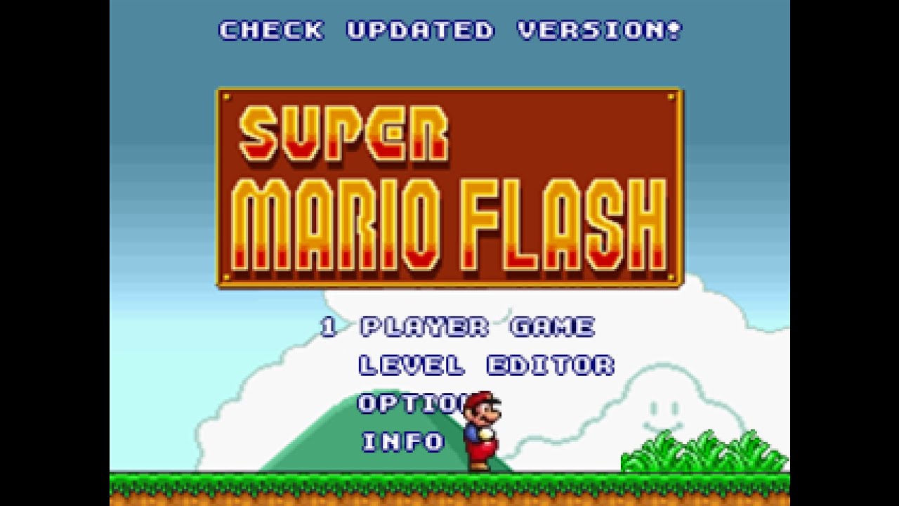 Playing Super Mario Flash Until I Win