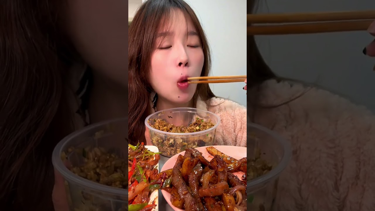 香香香牛肉炒饭好香#妈呀太香了 #这一碗好过瘾 #家常菜