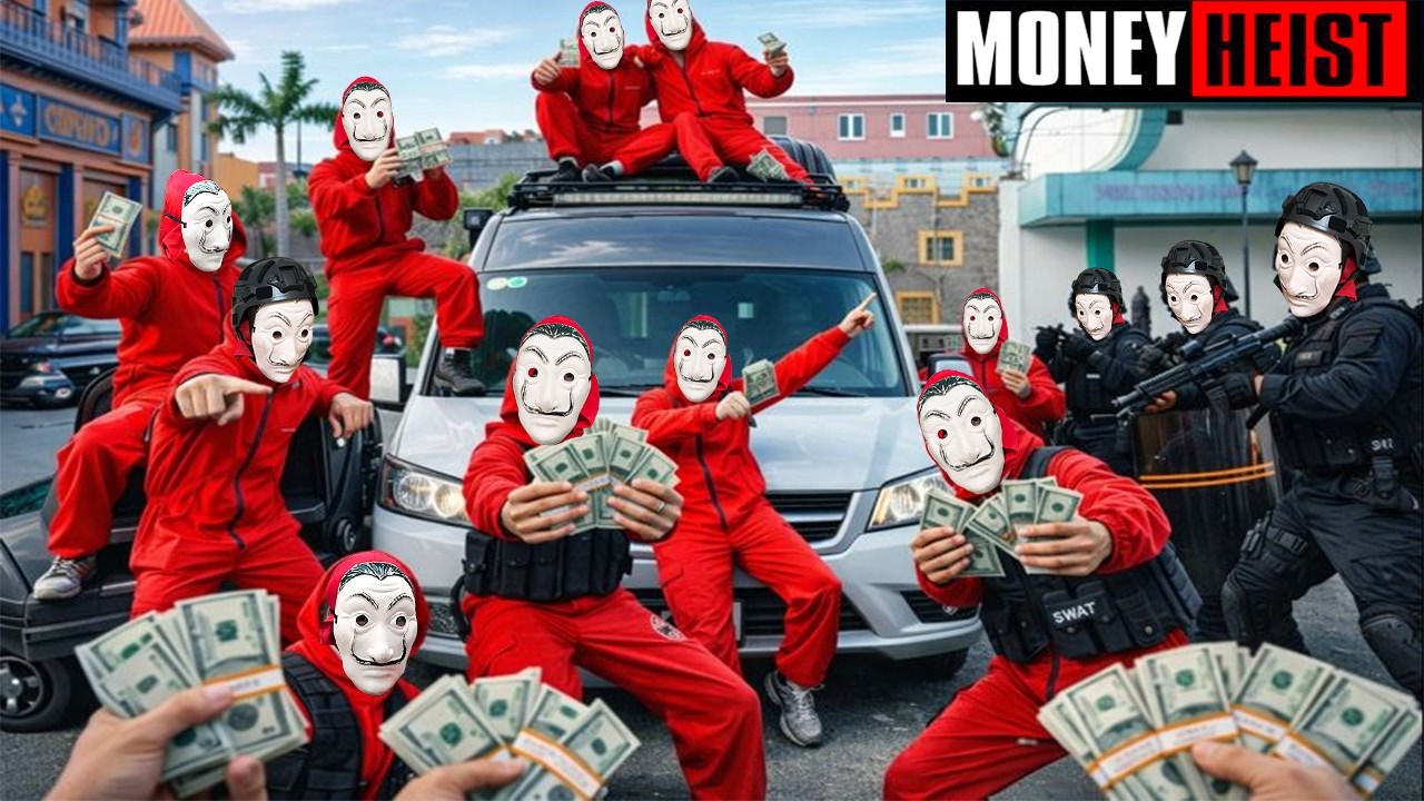 PARKOUR VS MONEY HEIST! 6 | BAD GUYS: NO ESCAPE, They Can’t Stop Us (BELLA CIAO) Epic POV
