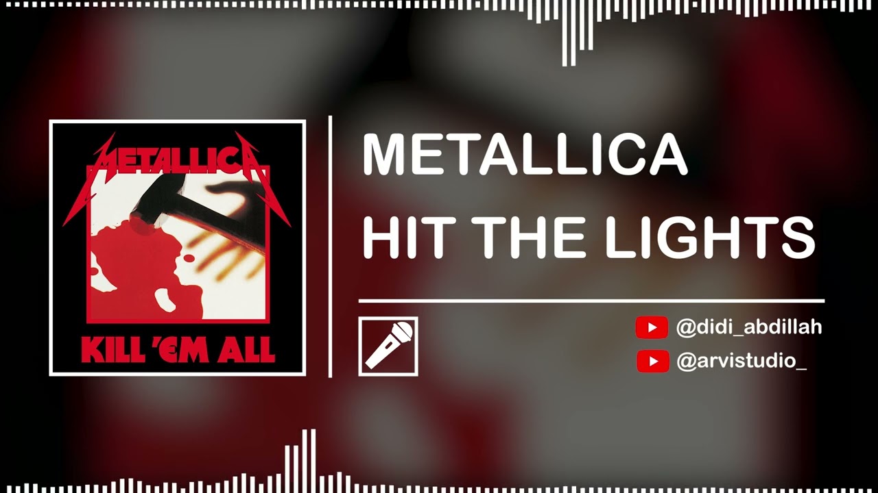 METALLICA - HIT THE LIGHTS || (Isolated Vocal Only)