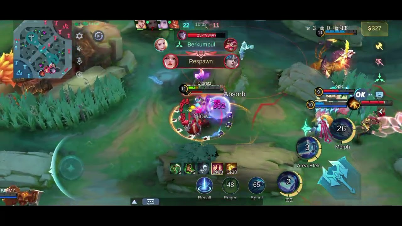 Johnson tabrak tabrak gaming | gameplay mlbb | no commentary