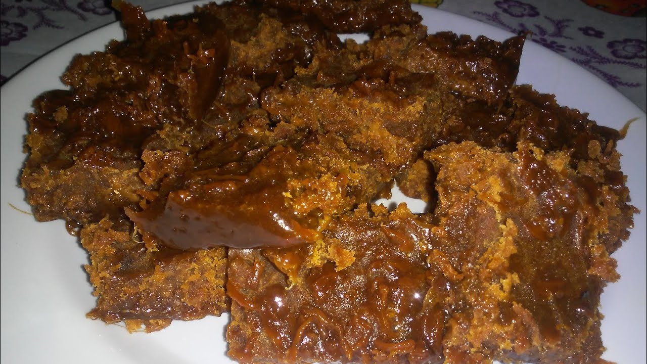 Cocada de coco com rapadura